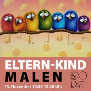 Eltern-Kind Malen - Vögel - 15. November