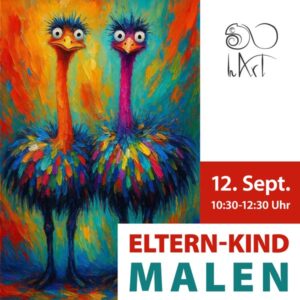 Eltern-Kind Malen - Strauße - 12. September