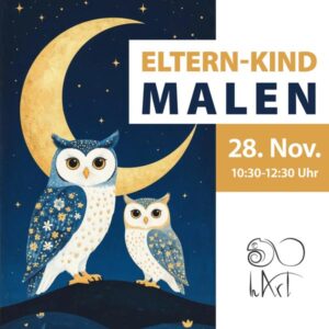 Eltern-Kind Malen - Eulen - 28. November