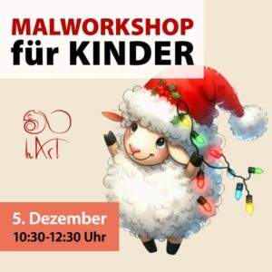 Malworkshop für Kinder - Lamm - 5. Dezember